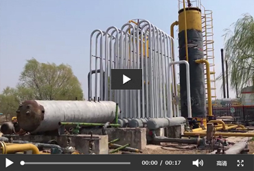 油田壓縮機現(xiàn)場